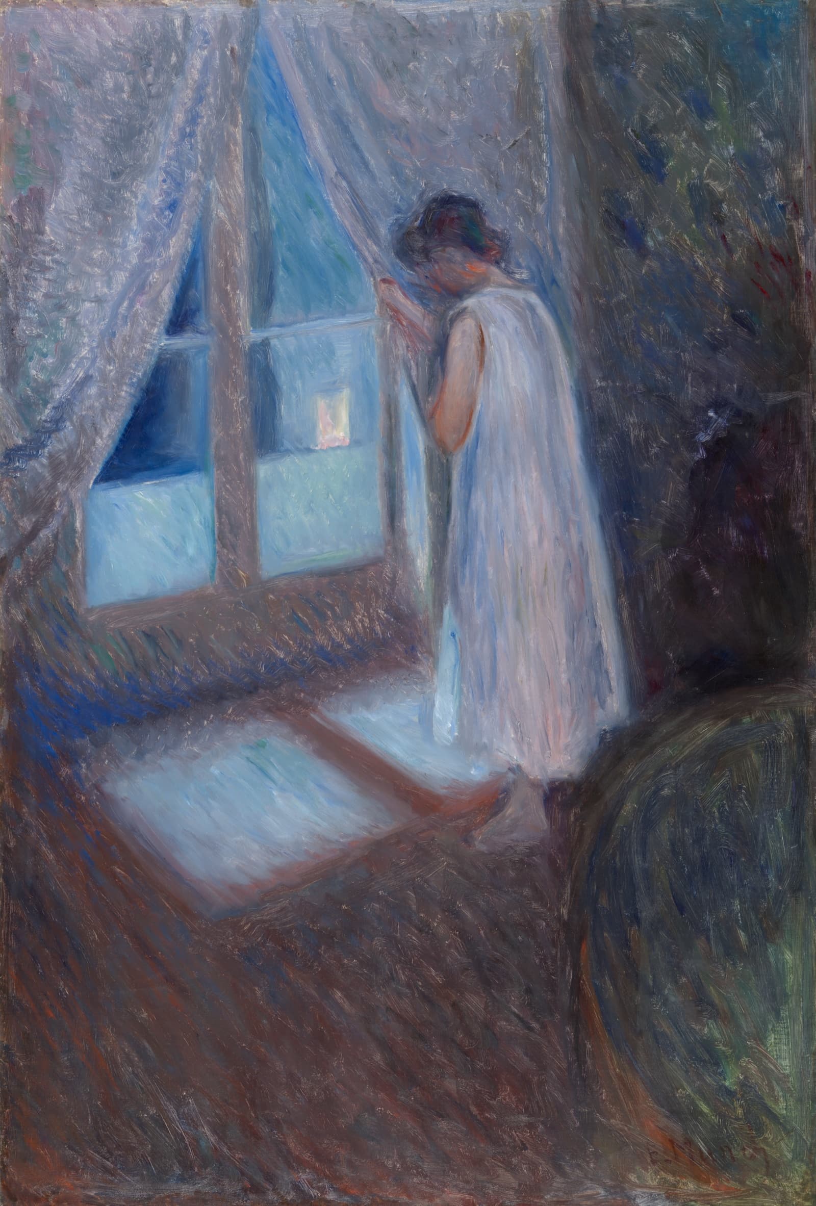Girl by the Window — Edvard Munch