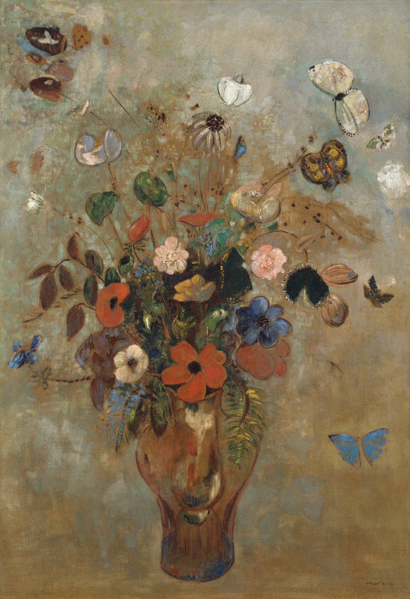 Still Life with Flowers — Odilon Redon