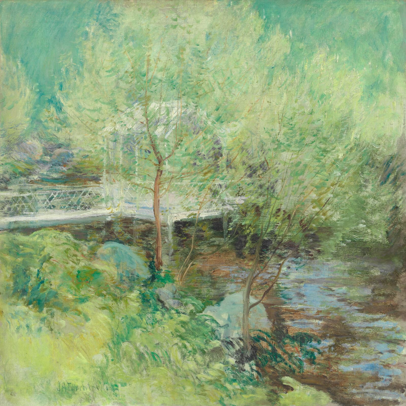 The White Bridge — John Henry Twachtman